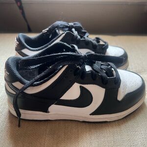 Nike Kids Black and White Sneakers